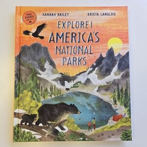 Explore! America's National Parks by Krista Langlois (2021, Hardcover)